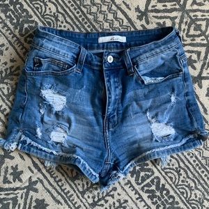 Jean shorts